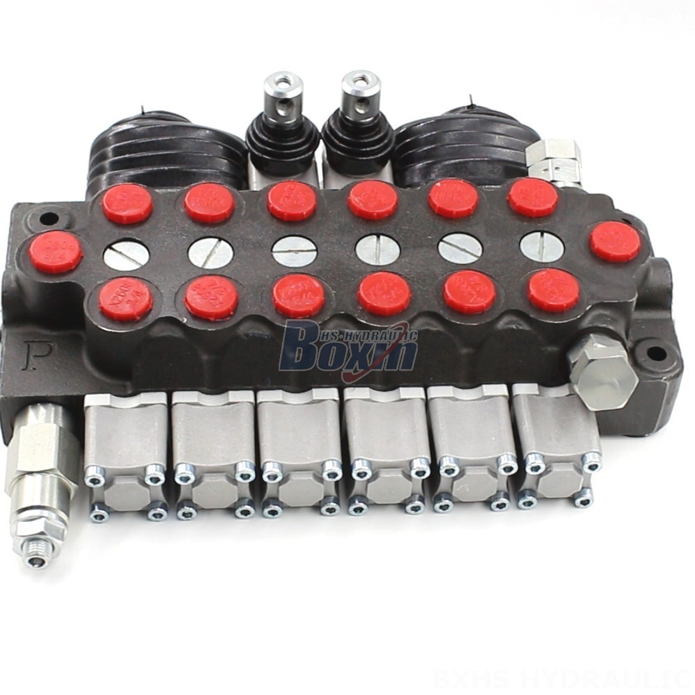 6 Spool Monoblock Hydraulic Valve - TR55 Series | Wholesale & OEM main image